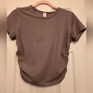 All It Takes Ribbed Nulu T-Shirt Size 8